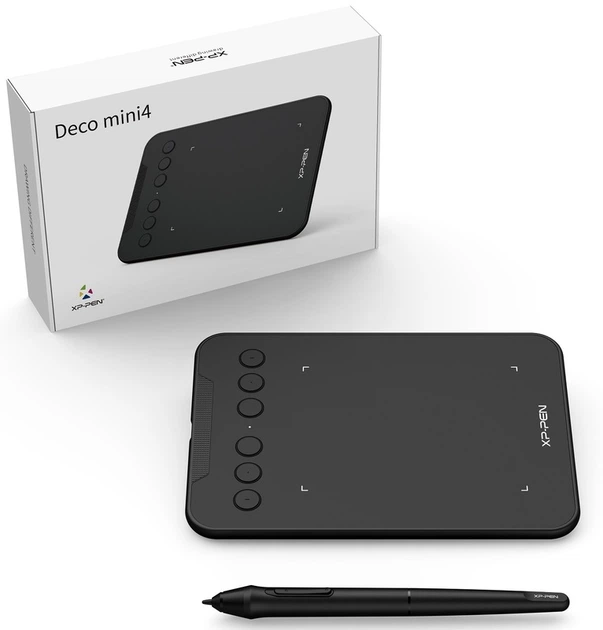 Графический планшет XP-Pen Deco Mini 4 - изображение 4