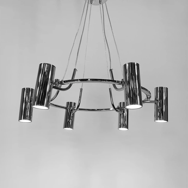 Люстра подвесная Light House LNF-17439/6 CH хром (цоколь GU10) - изображение 3