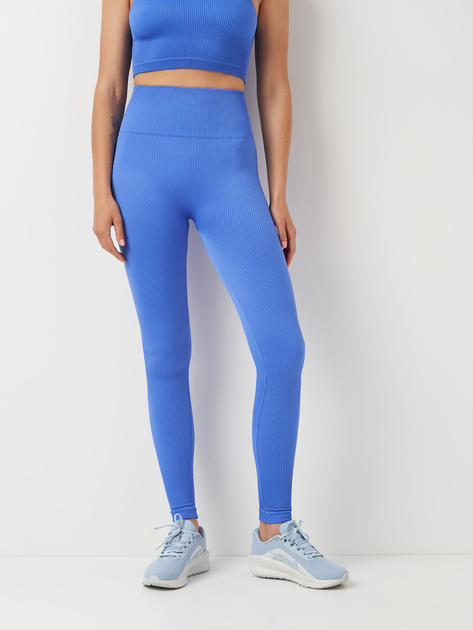 Леггинсы в рубчик женские Giulia Leggings Rib_Amparo blue_2 S-M Синие ...