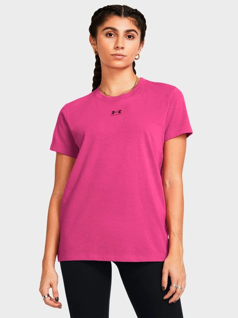 Футболка жіноча Under Armour Off Campus Core Ss 1383648-686 S Малинова (196885501135) - Фото 1 Футболка жіноча Under Armour Off Campus Core Ss 1383648-686 S Малинова (196885501135) - зображення 1