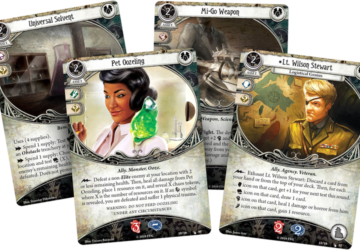 Додаток до настільної гри Asmodee Arkham Horror LCG: The Slime That Ate All Thing (версія італійська) (3558380064282) - зображення 3