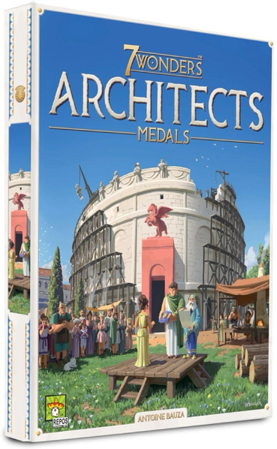 Додаток до настільної гри Repos Production Архітектори 7 чудес світу Медалі (5425016927694) - зображення 1