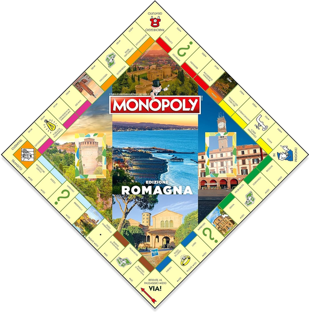 Gra planszowa Winning Moves Monopoly Romagna Edition (wersja włoska) (5036905046916) - obraz 4