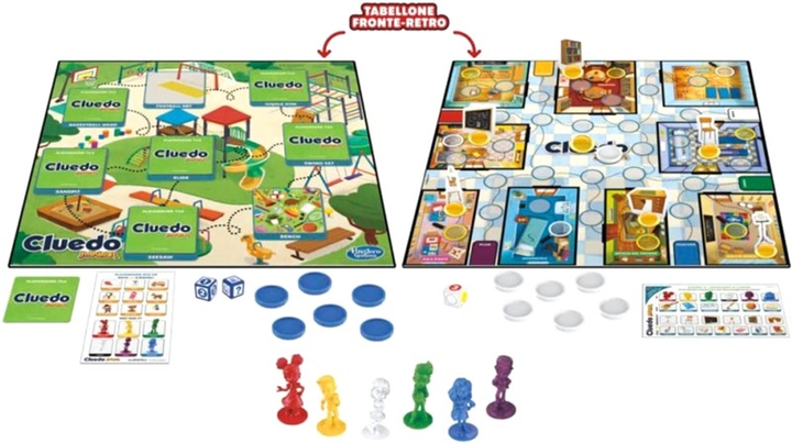 Настільна гра Hasbro Cluedo Junior Refresh (версія італійська) (5010996110794) - зображення 3