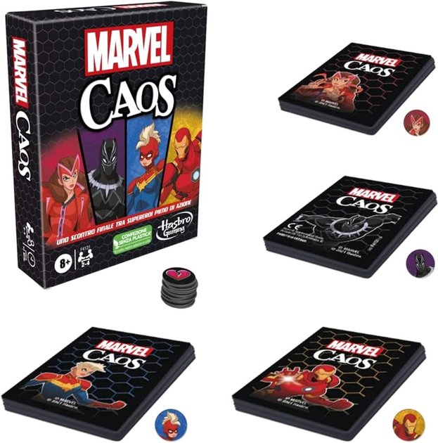 Gra planszowa Hasbro Marvel Caos (wersja włoska) (5010993972876) - obraz 3