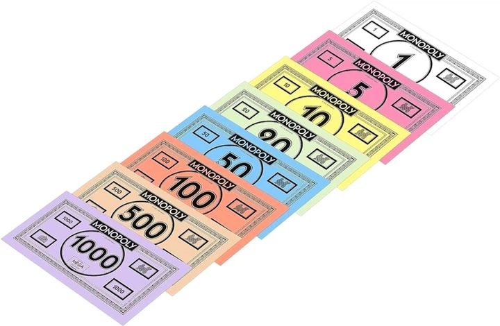 Настільна гра Winning Moves Monopoly Mega Silver (версія італійська) (5036905053570) - зображення 6