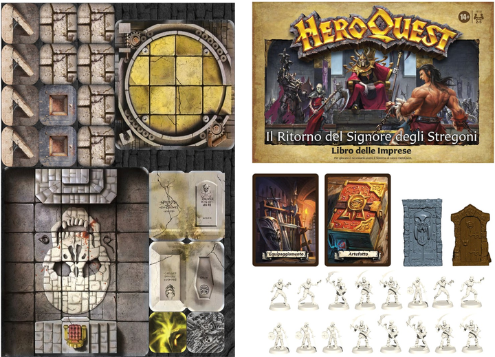 Додаток до настільної гри Hasbro HeroQuest: Повернення Повелителя відьом (версія італійська) (5010993938865) - зображення 3