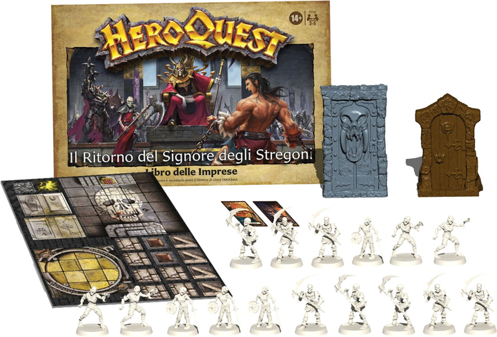 Додаток до настільної гри Hasbro HeroQuest: Повернення Повелителя відьом (версія італійська) (5010993938865) - зображення 4
