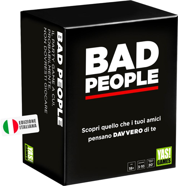 Gra planszowa Rocco Giocattoli Bad People (8027679072253) - obraz 1