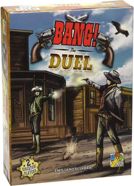 Gra planszowa DV Giochi Bang: The Duel (8032611691102) - obraz 1