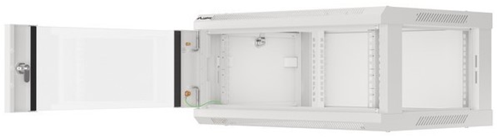 Серверна підвісна шафа Lanberg 19" 4U 600x450 Gray (WF01-6404-10S) - зображення 2
