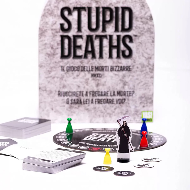 Настільна гра Rocco Giocattoli Stupid Deaths (версія італійська) (8027679072352) - зображення 3