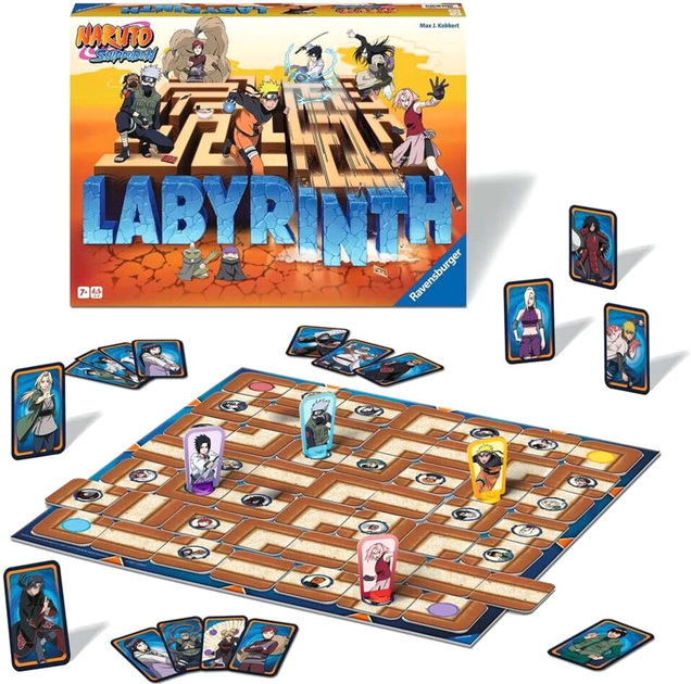 Настільна гра Ravensburger Naruto Shippuden Labyrinth (4005556275571) - зображення 1