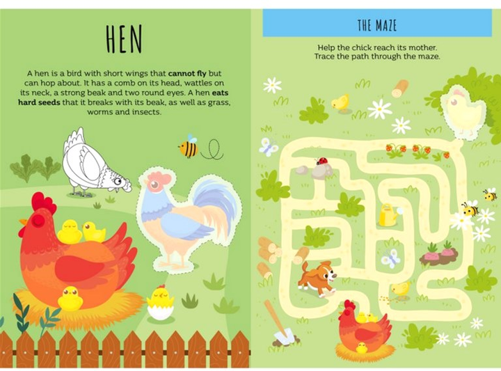 Gra planszowa Sassi Junior Card Games The Seven Families The Farm (wersja angielska) (9788830313040) - obraz 5