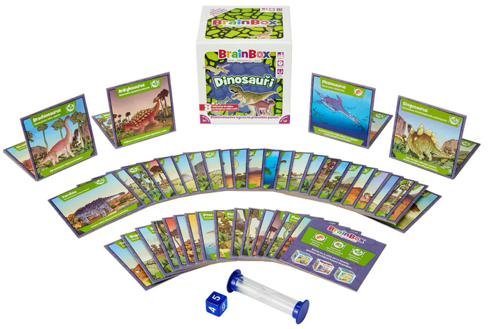Настільна гра Asmodee BrainBox Dinosaurs (версія італійська) (5025822139382) - зображення 3