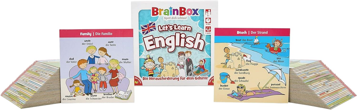 Настільна гра Asmodee BrainBox Let's learn English (англійсько-італійська версія) (5025822139528) - зображення 3