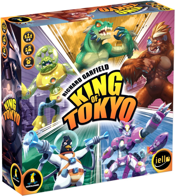 Настільна гра Mancalamaro Iello King of Tokyo (3760175514524) - зображення 1