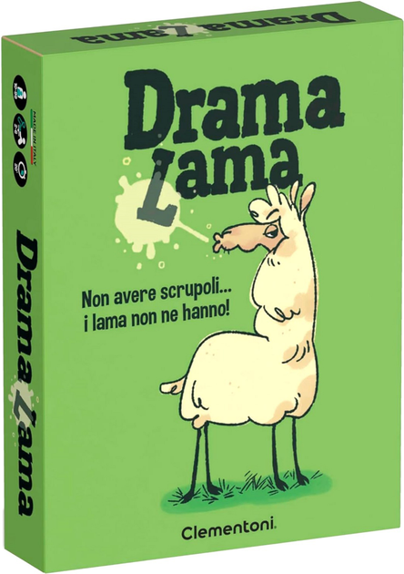 Gra planszowa Clementoni Party Game Drama Llama (8005125168156) - obraz 1