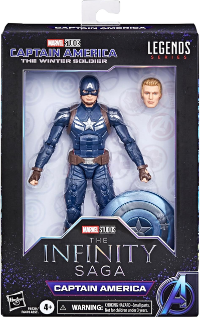 Фігурка Hasbro Infinity Saga Marvel Legends Action Captain America 15 см (5010996142757) - зображення 1