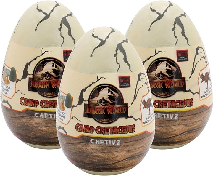 Фігурка-сюрприз Rocco Giocattoli Jurassic World зі слаймом (8027679071232) - зображення 3