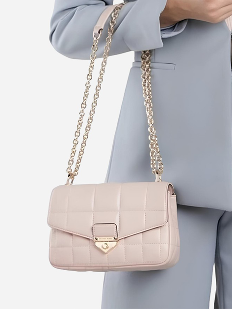 Torebka crossbody damska skórzana Michael Kors 30F0G1SL3L-187 Jasnoróżowa (194900124123) - obraz 2