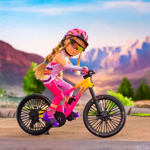 Лялька з аксесуарами Famosa Nancy A Day On A Mountain Bike 43 см (8410779105615) - зображення 8