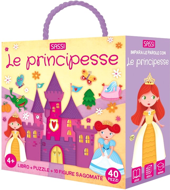 Книга Sassi Q-Box The Princesses - Метью Голе (9788830310490) - зображення 1