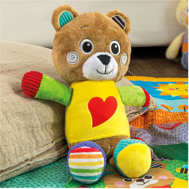 М'яка іграшка Clementoni Bob the Bear 28 см (8005125179060) - зображення 2