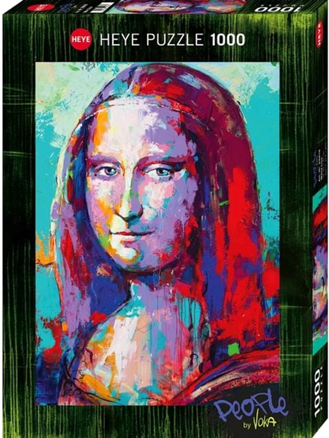 Пазл Heye People by Voice Mona Lisa 70 x 50 см 1000 деталей (4001689299484) - зображення 1