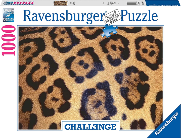Puzzle Ravensburger Jaguar Spots 70 x 50 cm 1000 elementów (4005556170968) - obraz 1