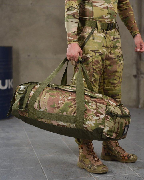 Армейская дорожная сумка/баул Cordura мультикам (52160) - изображение 1