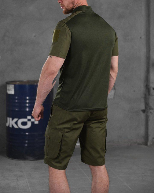 Мужской летний комплект костюм шорты+футболка 5.11 Tactical XL олива (87454) - изображение 2