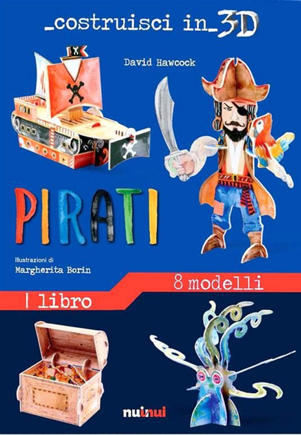 3D Пазл Nuinui Build Pirates 17 × 25 см (9782889354344) - зображення 1
