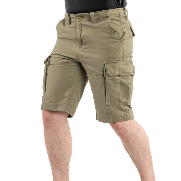 Шорти Sturm Mil-Tec® US Vintage Shorts Prewash XL Olive - зображення 2