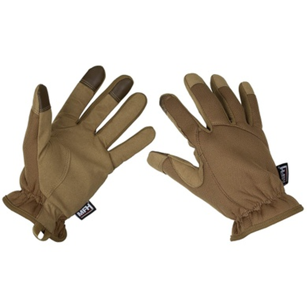 Перчатки тактические MFH Tactical Gloves Lightweight Coyote M - изображение 1