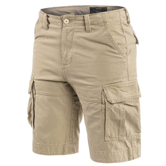 Шорти Sturm Mil-Tec® US Vintage Shorts Prewash L Khaki - зображення 1