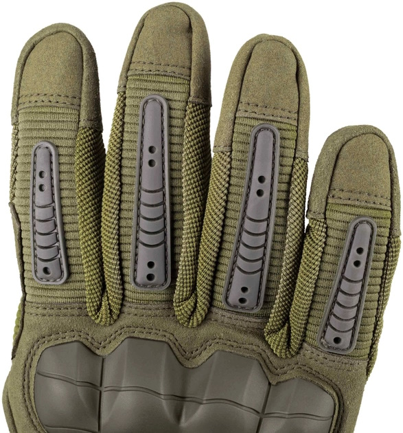 Перчатки полнопалые тактические Ambassador олива, XL - изображение 2