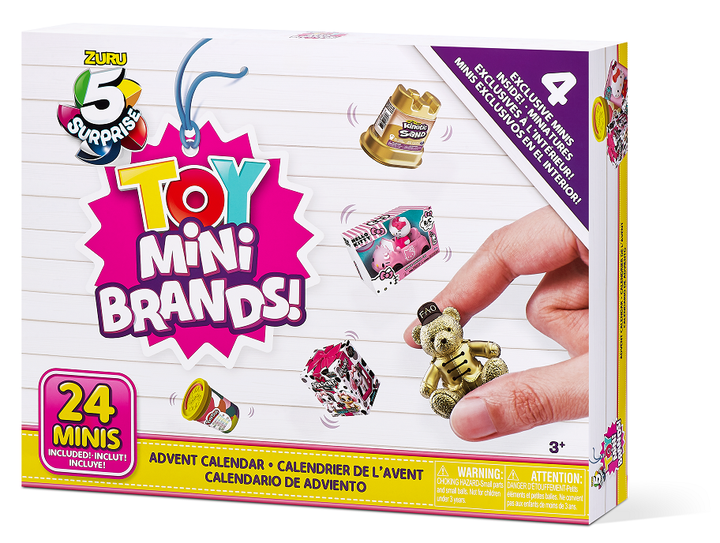 Игровой набор Zuru Mini Brands TOY Адвент календарь (6894754) - изображение 2