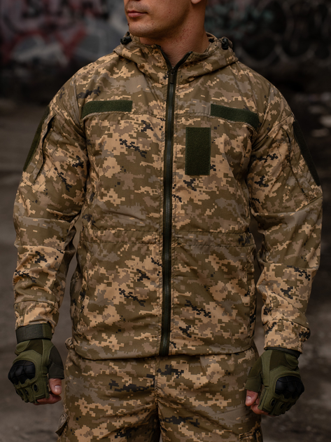 Куртка-ветровка тактична Klost Poplin колір ММ14, 60 - зображення 1