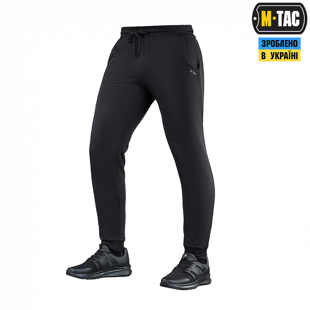 Штани M-Tac Cotton Classic Black S/L - зображення 1