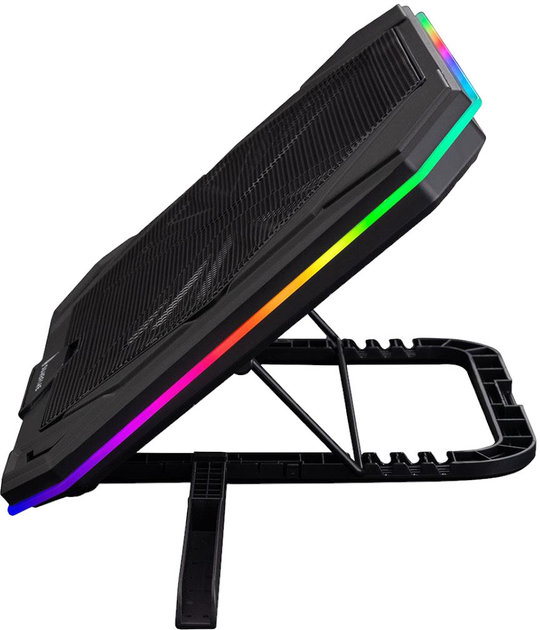 Охолоджувальна підставка для ноутбука SureFire BoraX1 Gaming 17" Black/RGB (0023942488446) - зображення 3