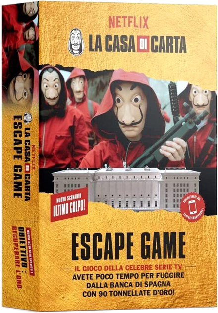 Настільна гра Gadget Escape Game La Casa de Papel Last Heist (9788831382618) - зображення 1