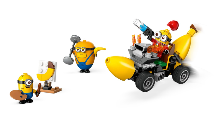 Конструктор LEGO Despicable Me Міньйони та бананова вантажівка 136 деталей (75580) - зображення 3