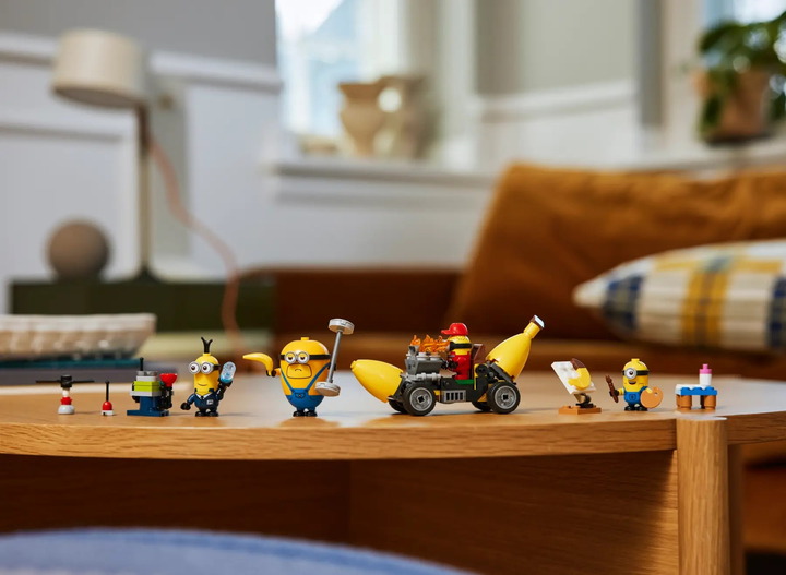 Конструктор LEGO Despicable Me Міньйони та бананова вантажівка 136 деталей (75580) - зображення 8