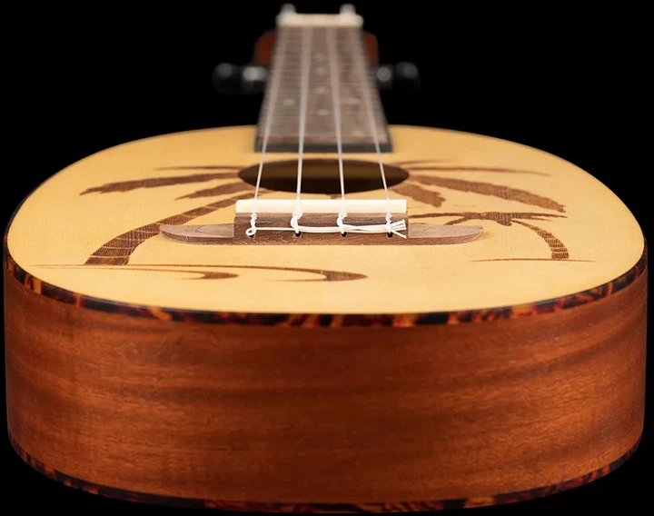 Укулеле Ortega Bonfire RUPA5 Concert Ukulele Spruce/Sapele Natural (R125110) - изображение 7