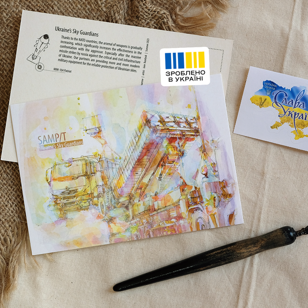 Комплект листівок JaneB Захисники неба України - зображення 8