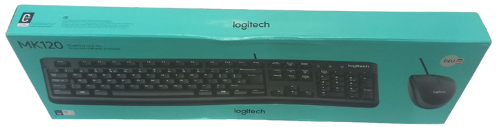 Zestaw przewodowy Logitech MK120 USB Czarny (920-002540) (2249SC30E5G9) - Outlet - obraz 3