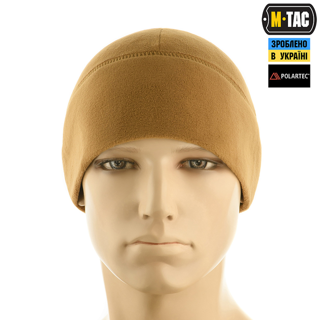 Шапка M-Tac Watch Cap флис Light Polartec Gen.II Coyote S - изображение 2