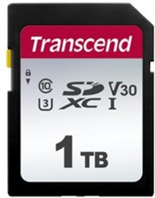 Карта памяти Transcend 300S SDXC 1TB Class 10 UHS-I U3 (TS1TSDC300S) - изображение 1