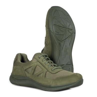 Кросівки тактичні Ягуар літні нубук з 3D-сіткою Оливкові 38 (250 мм) - зображення 1